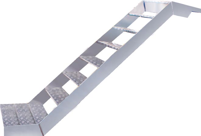 Aluminium Stair