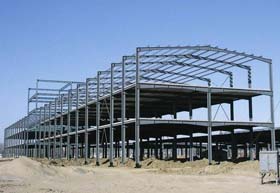 Structure building for shopping mall