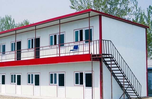 2-floor Sandwich panel houses as dormitory