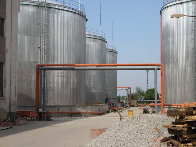 Steel Tank Project for a Chemical Plant