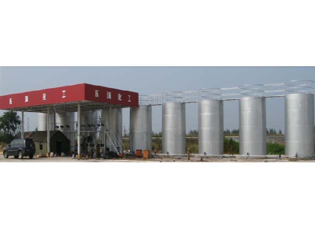Steel tank project for Gas & Oil station